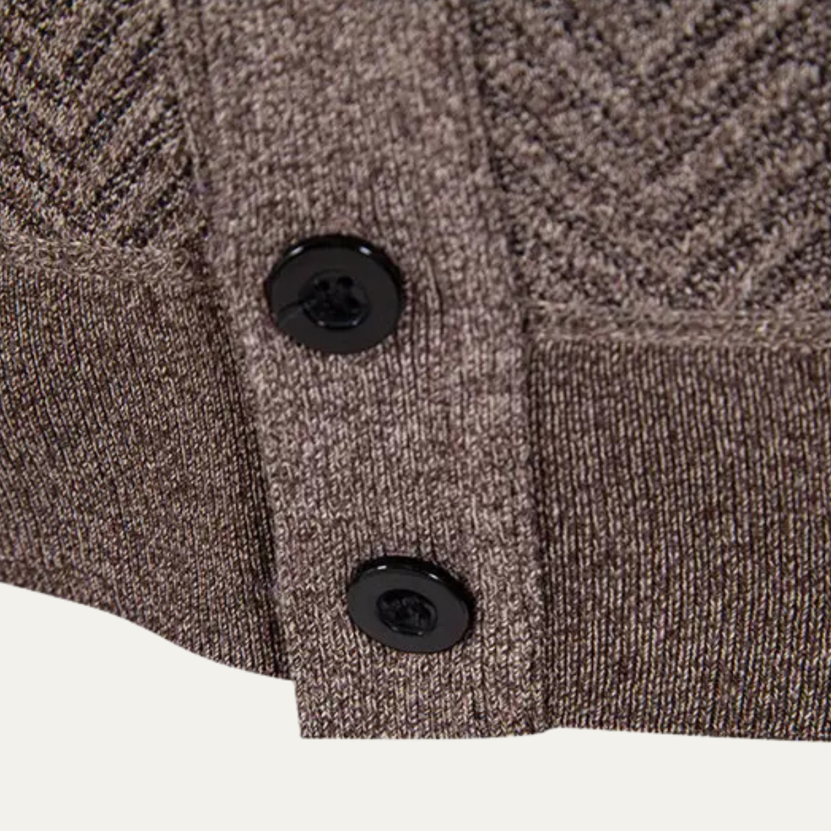 The Murano Men's Slimt Fit Knitted Button Up V Neck Cardigan