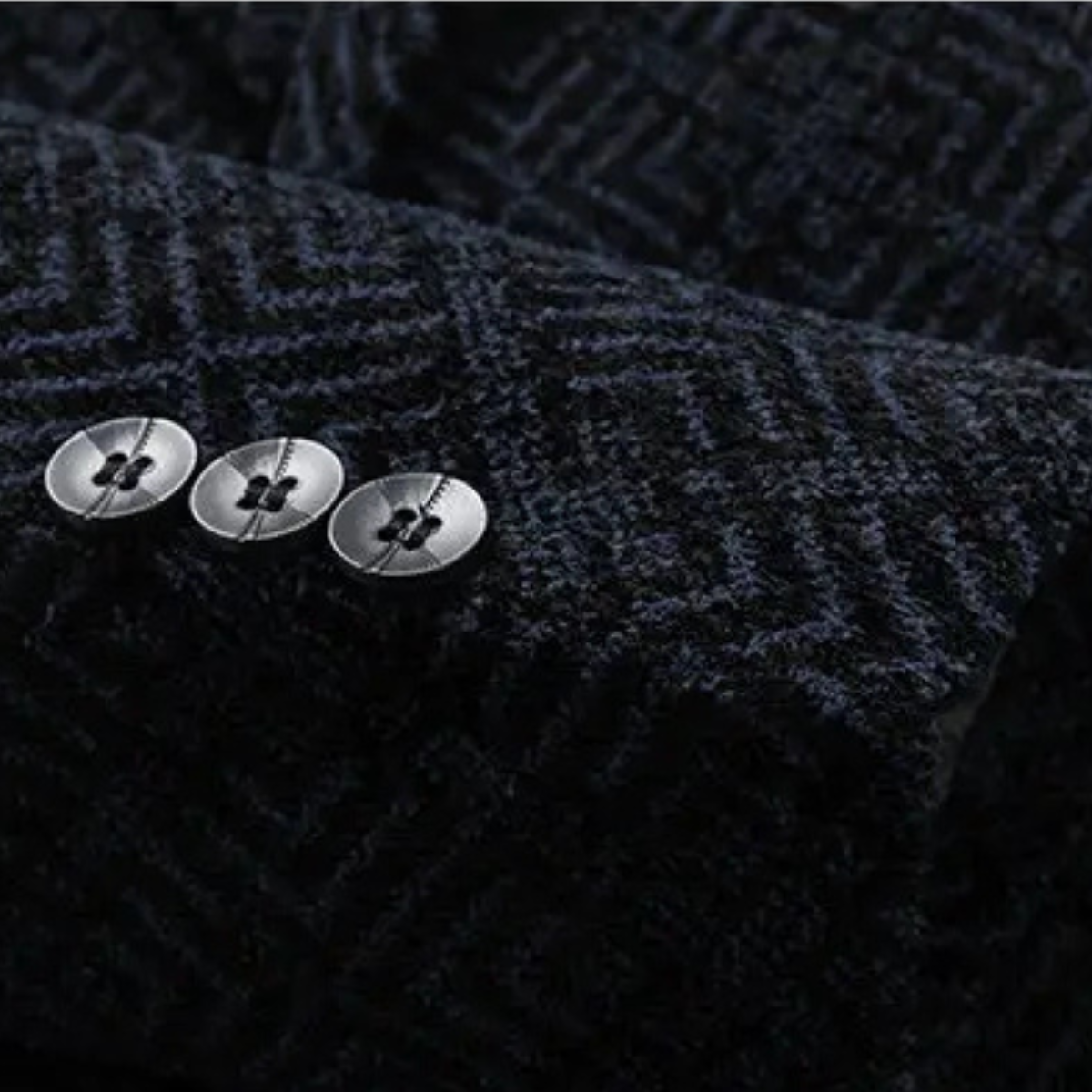 The Tremezzo Men's Wool Blend Warm Fleece Lined Blazer Jacket