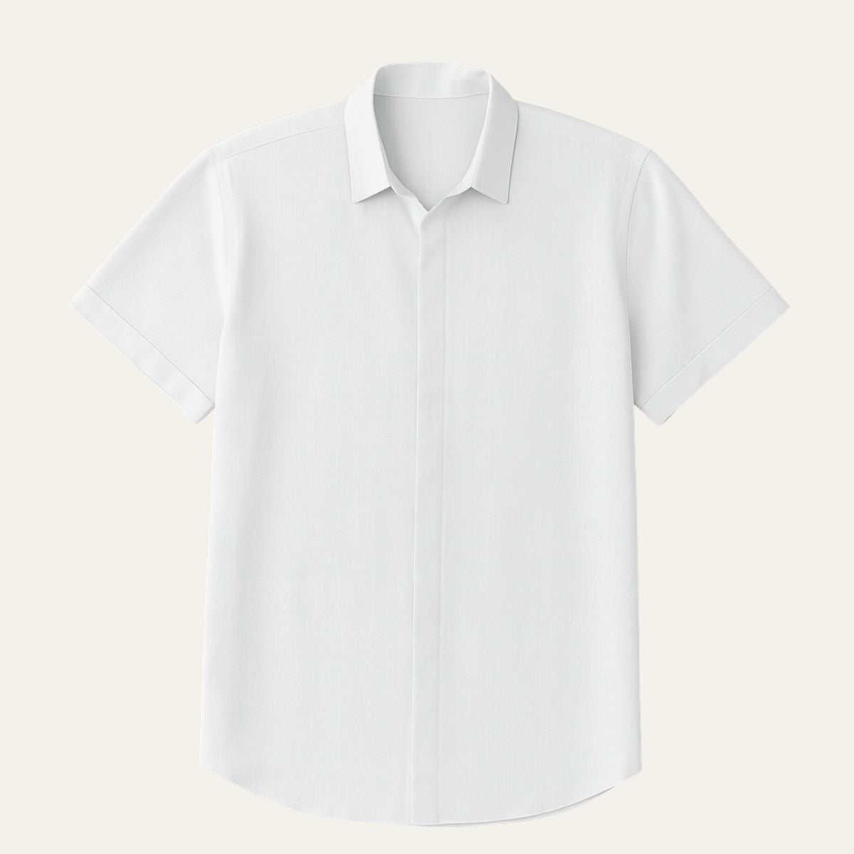 The Lisbon Linen Short Sleeve Shirt for Men