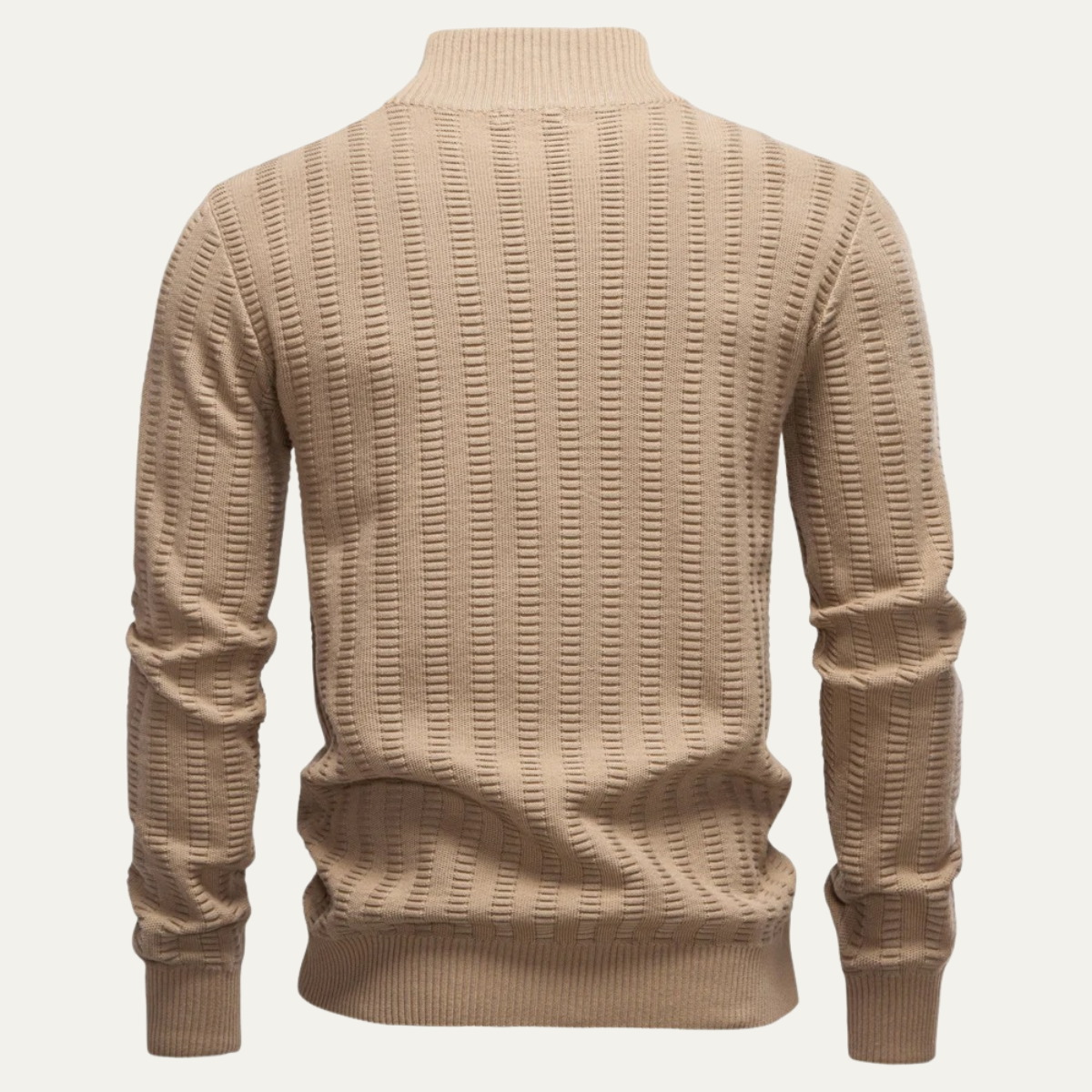 The Cotswold Men’s Half Zip Knit Winter Jumper