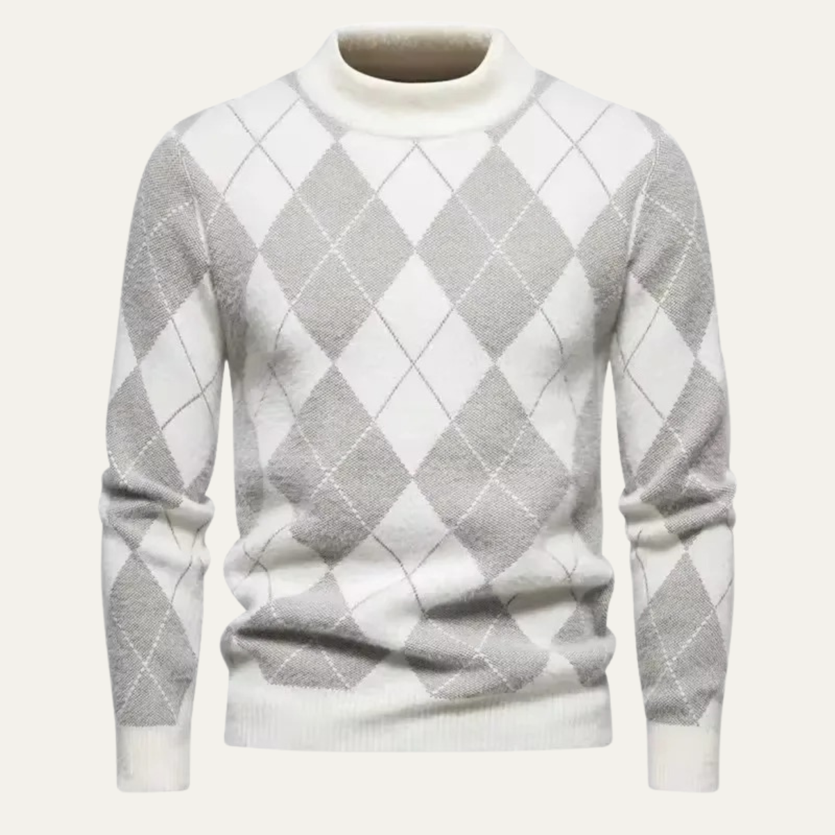 The Ortisei Men’s Soft Fuzzy Warm Knit Jumper