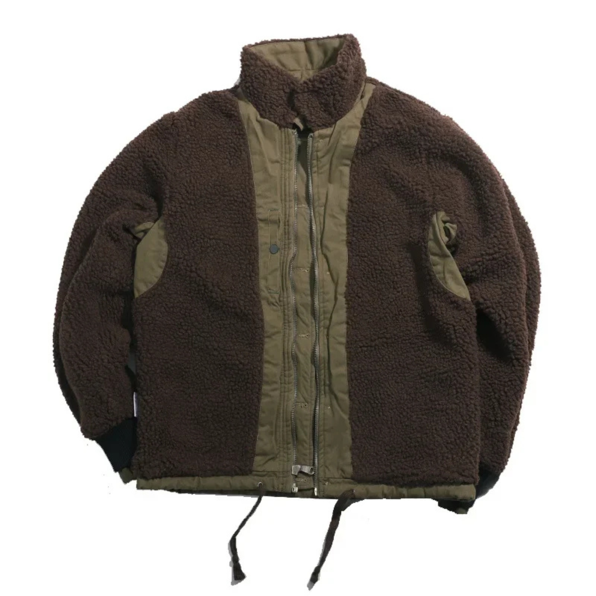 The Chatsworth Men’s Vintage Military Cotton Sherpa Lined Jacket