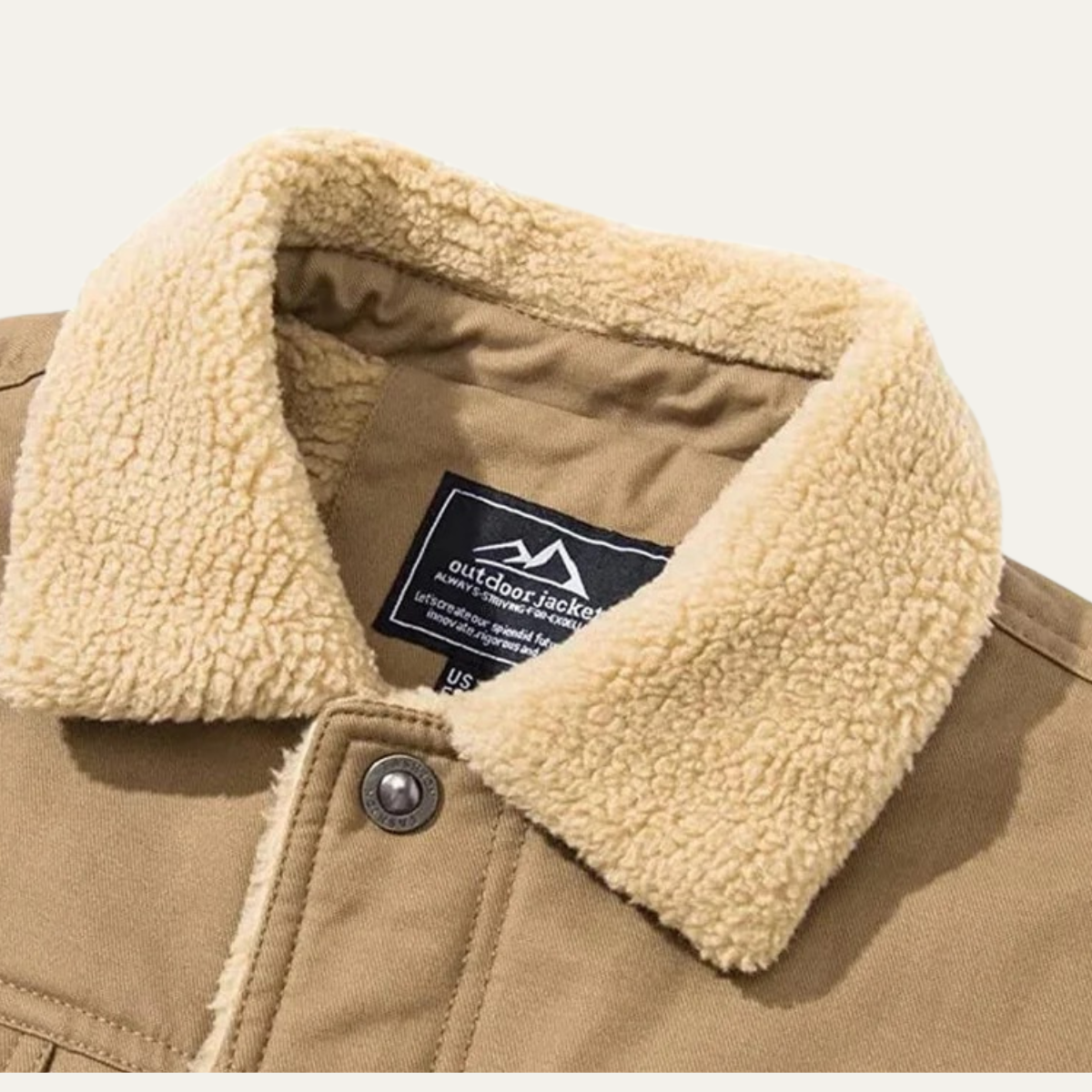 The York Warm Fleece Lined Winter Coat for Men