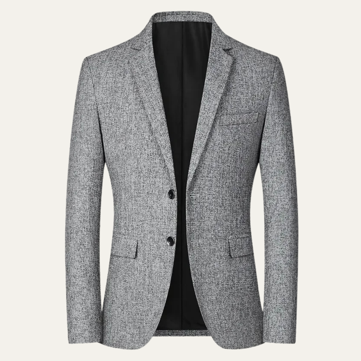 The Narbonne Men’s Single Breasted Plaid Check Blazer Jacket