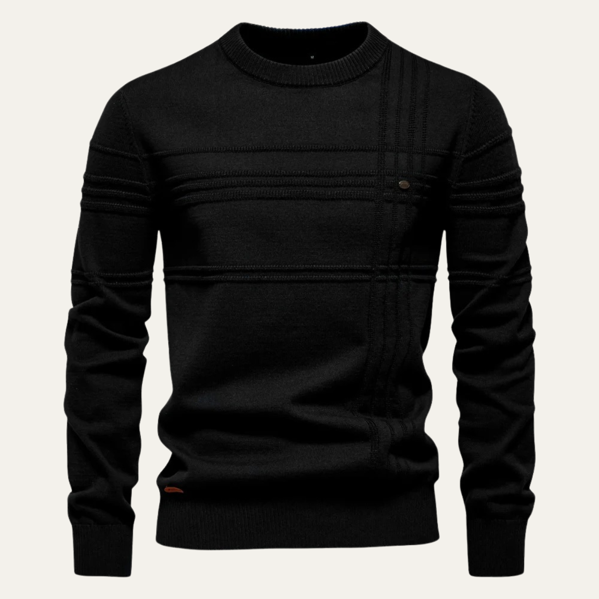 The Brighton Men’s Classic Crew Neck Knit Jumper