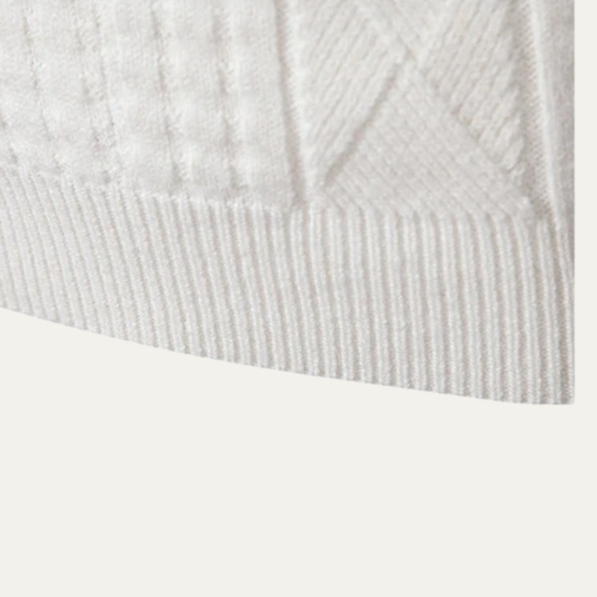 The Brunico Men’s Warm Slim Fit Cable Knit Jumper