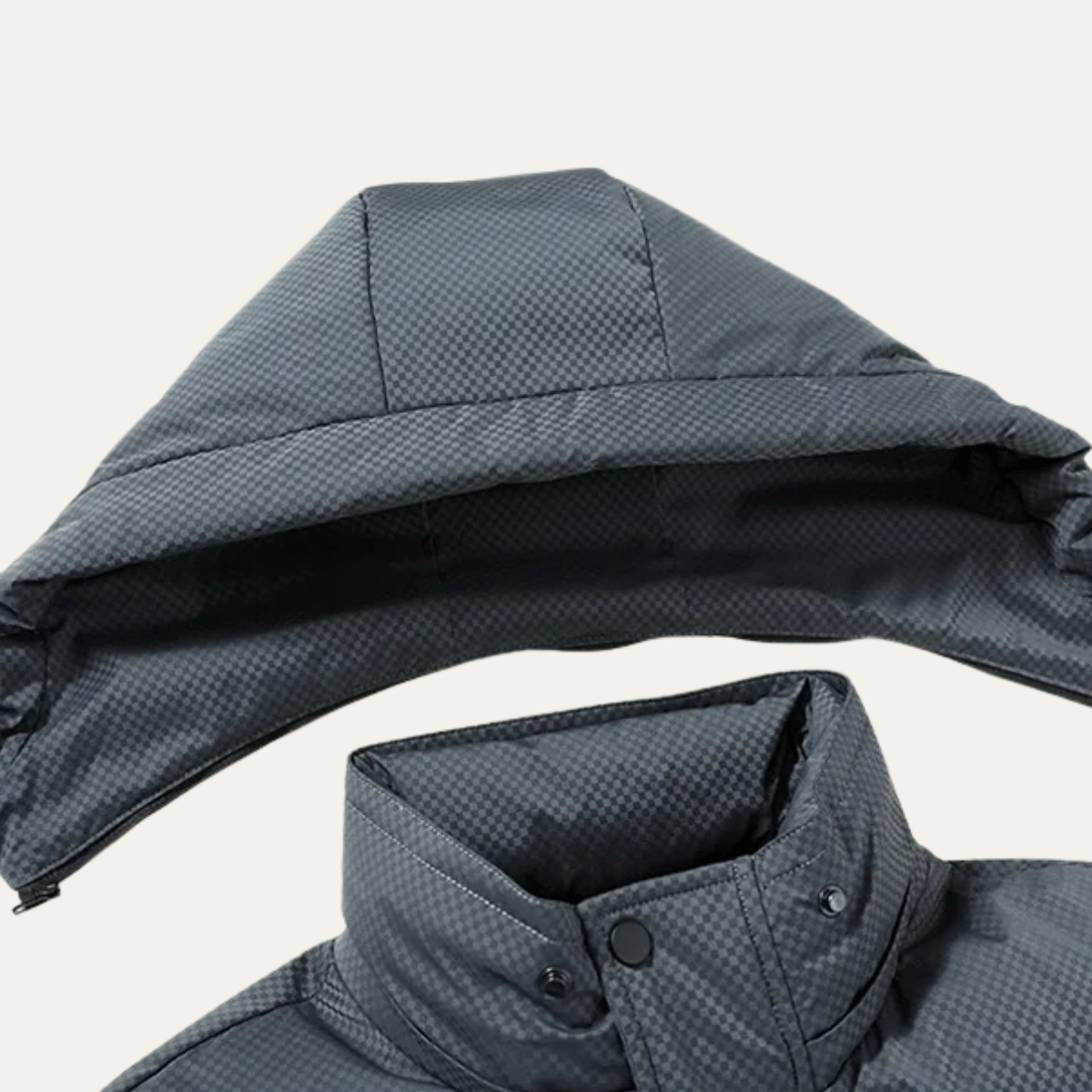 The Dunfermline Men’s Down Puffer Waterproof Hooded Jacket