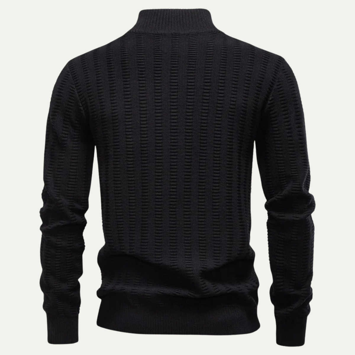 The Cotswold Men’s Half Zip Knit Winter Jumper