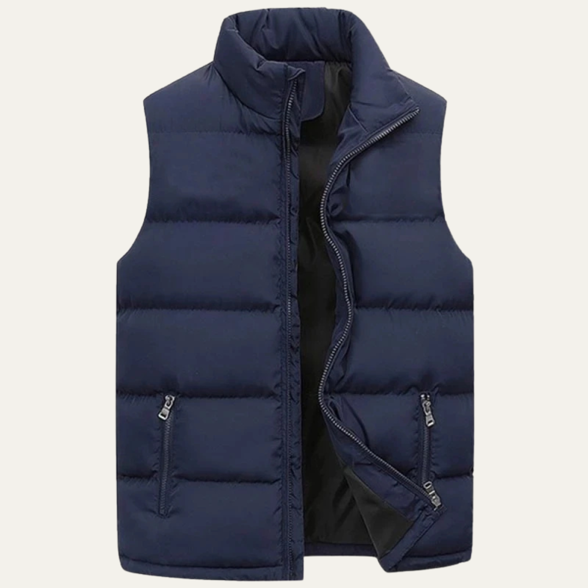 The Furore Men’s Lightweight Puffer Gilet Sleeveless Padded Waist Coats