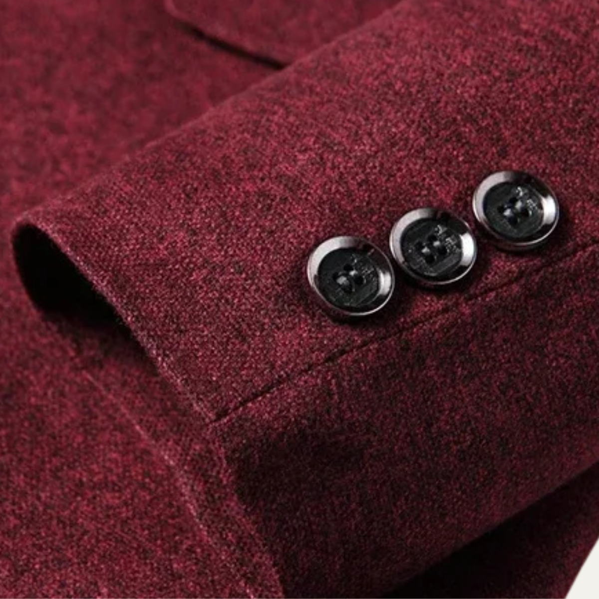 The Narbonne Men’s Single Breasted Plaid Check Blazer Jacket