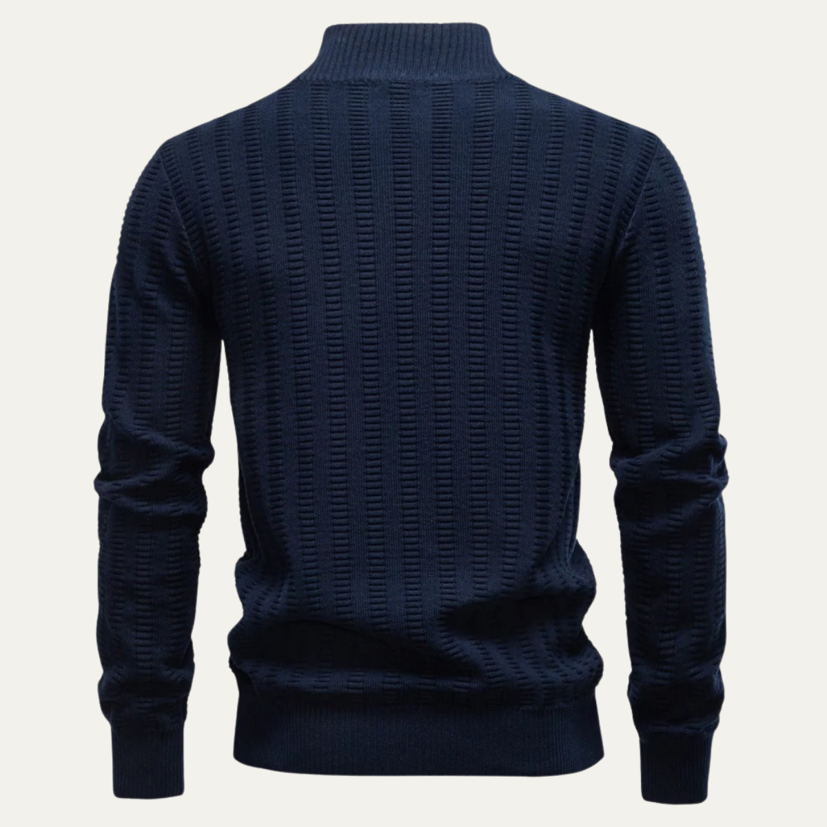 The Cotswold Men’s Half Zip Knit Winter Jumper