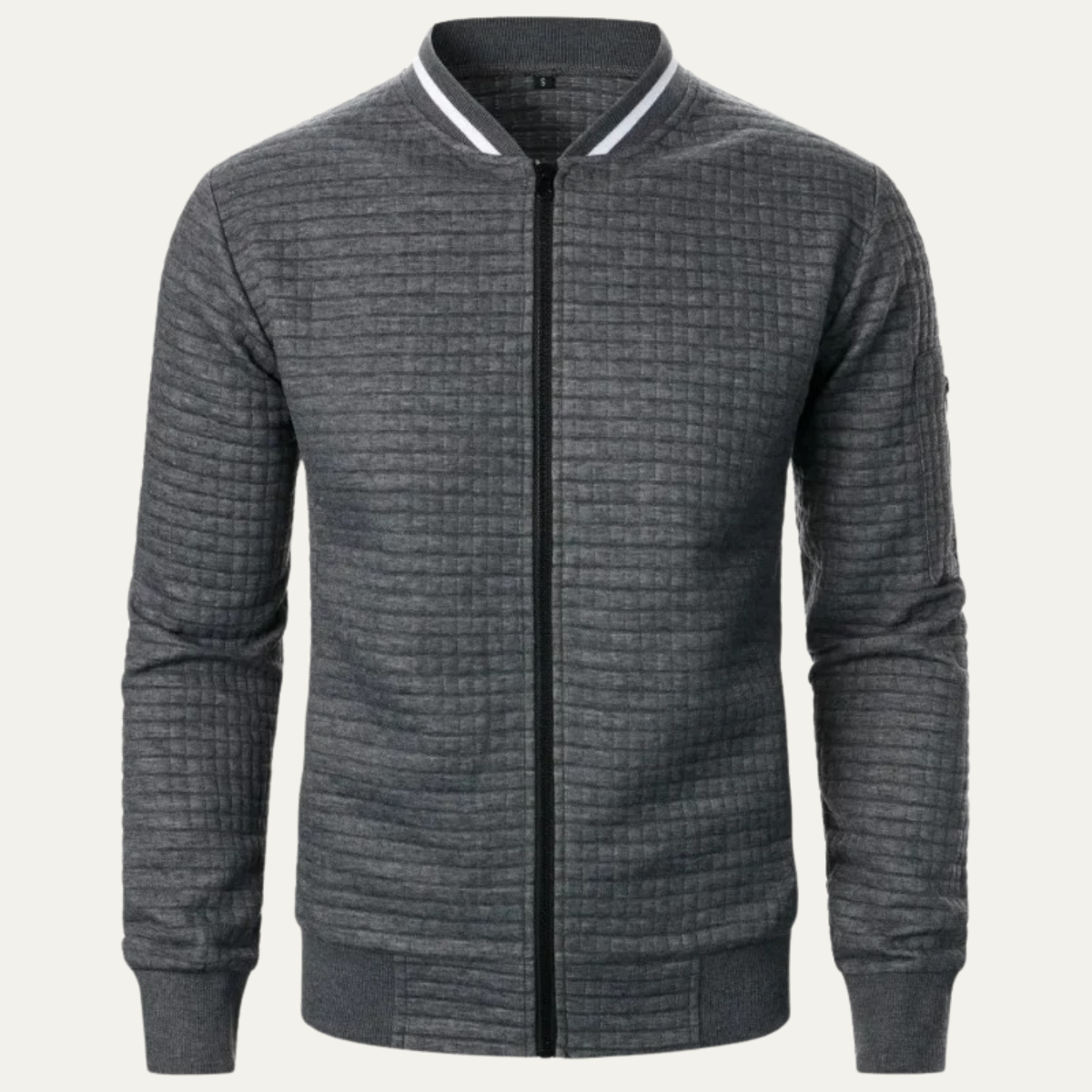 The Livingston Men's Lightweight Quilted Bomber Jacket