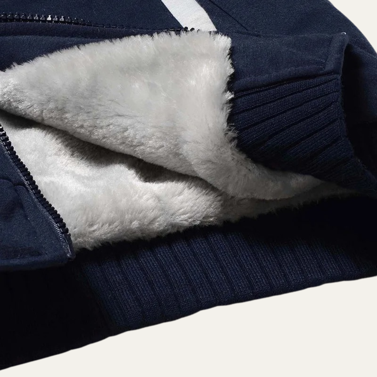 The Taormina Men’s Winter Fleece Line Zip Up Hoodie Jacket