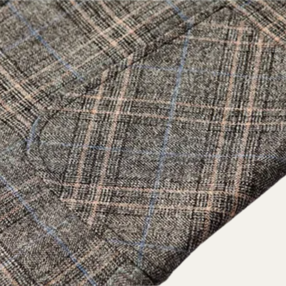 The Sarteano Men’s Classic Checked Slim Fit Plaid Blazer Jacket