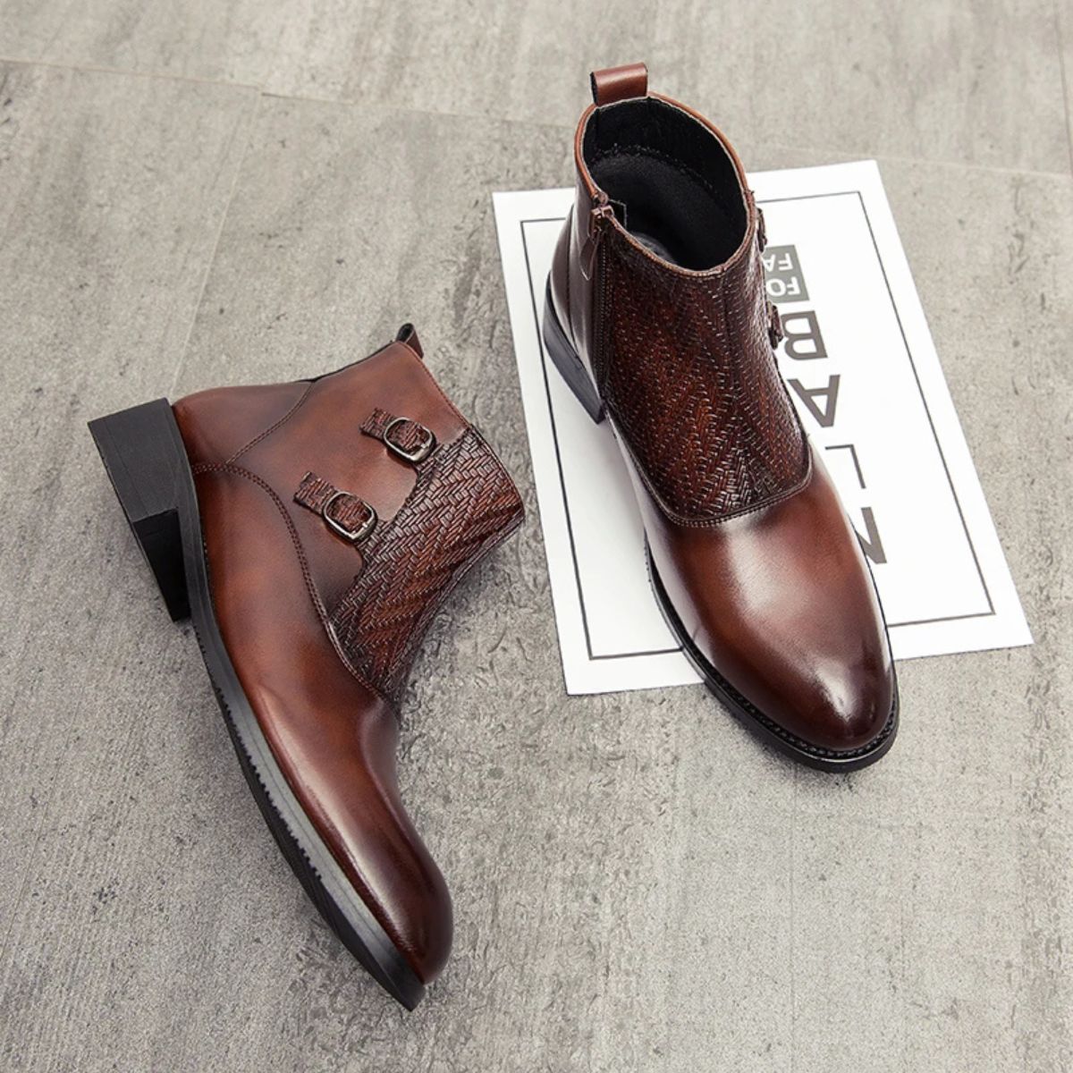 The Oxford Elegant Chelsea Boots for Men - Winter Luxury Business Shoes