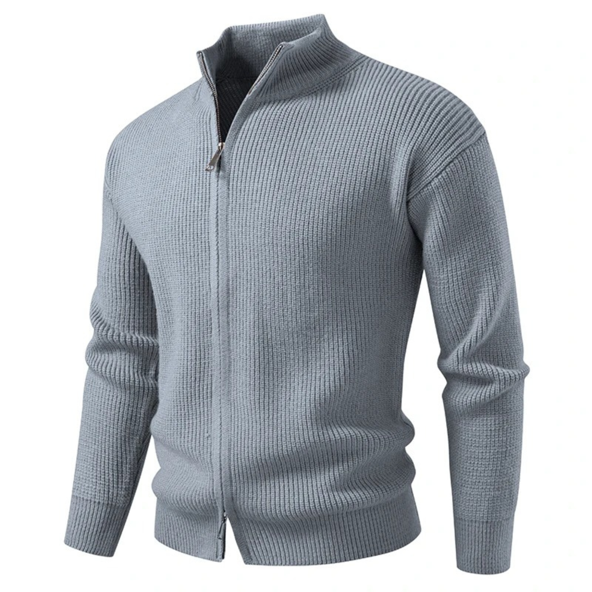 The Alberobello Men’s Winter Stand Collar Knitted Cardigan