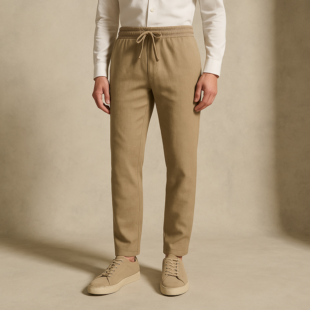 The Portofino Linen Trousers – Casual Summer Fit for Men