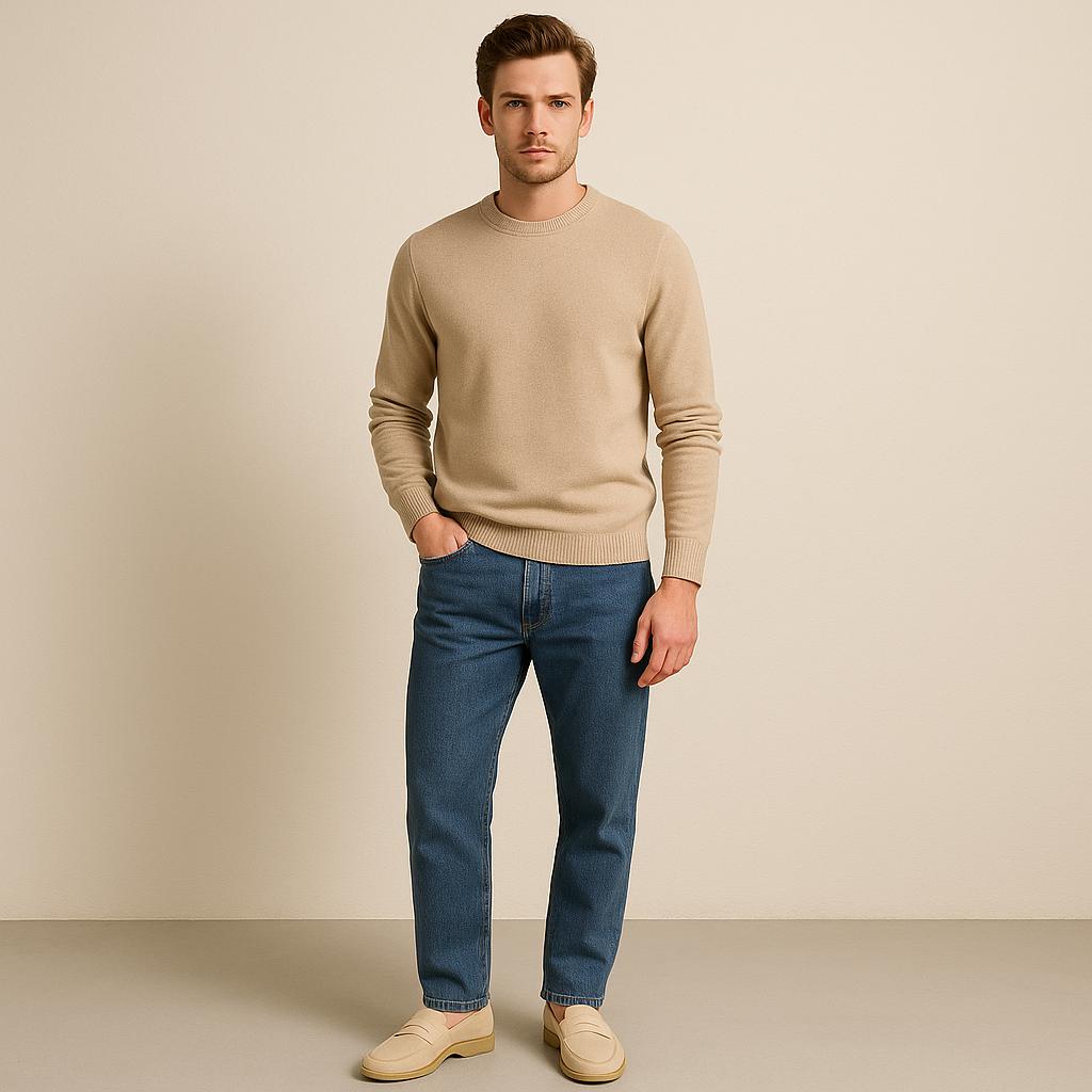 Men’s Suede Penny Loafers – Classic Slip-On Comfort-The British Gentlemen