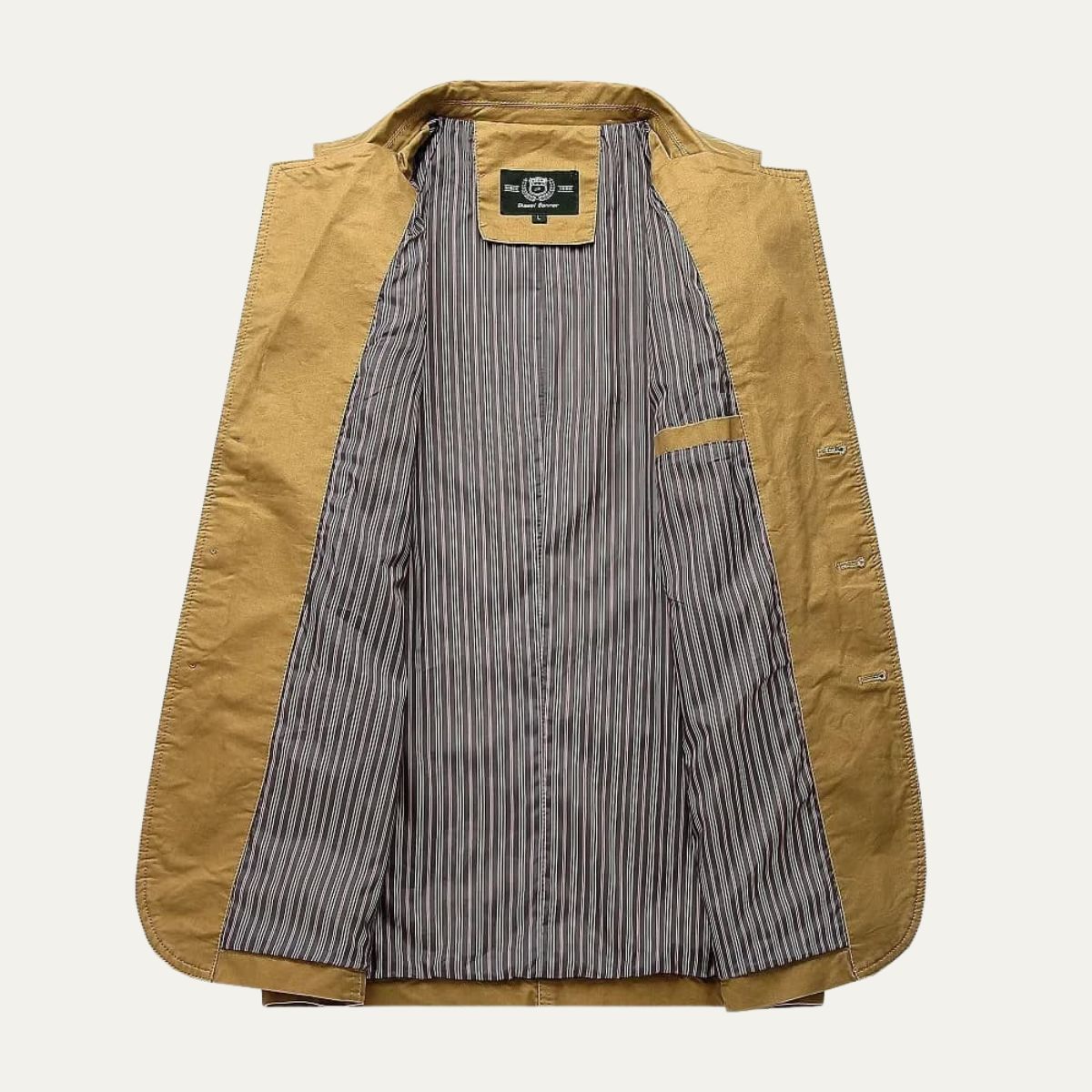 The Barbaresco Men’s Cotton Casual Lightweight Blazer