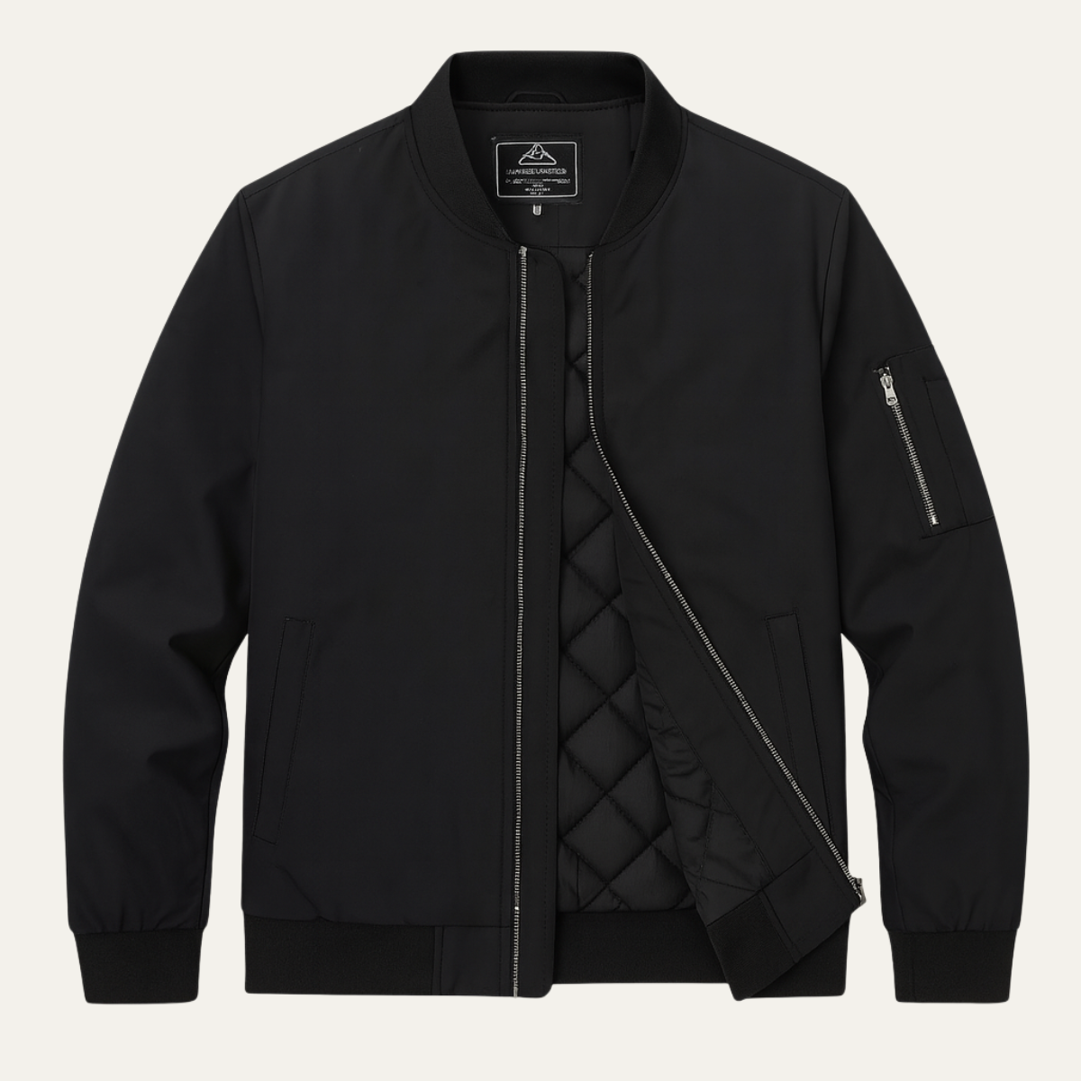 The Aldridge Men's Lightweight Zip Up Bomber Jacket