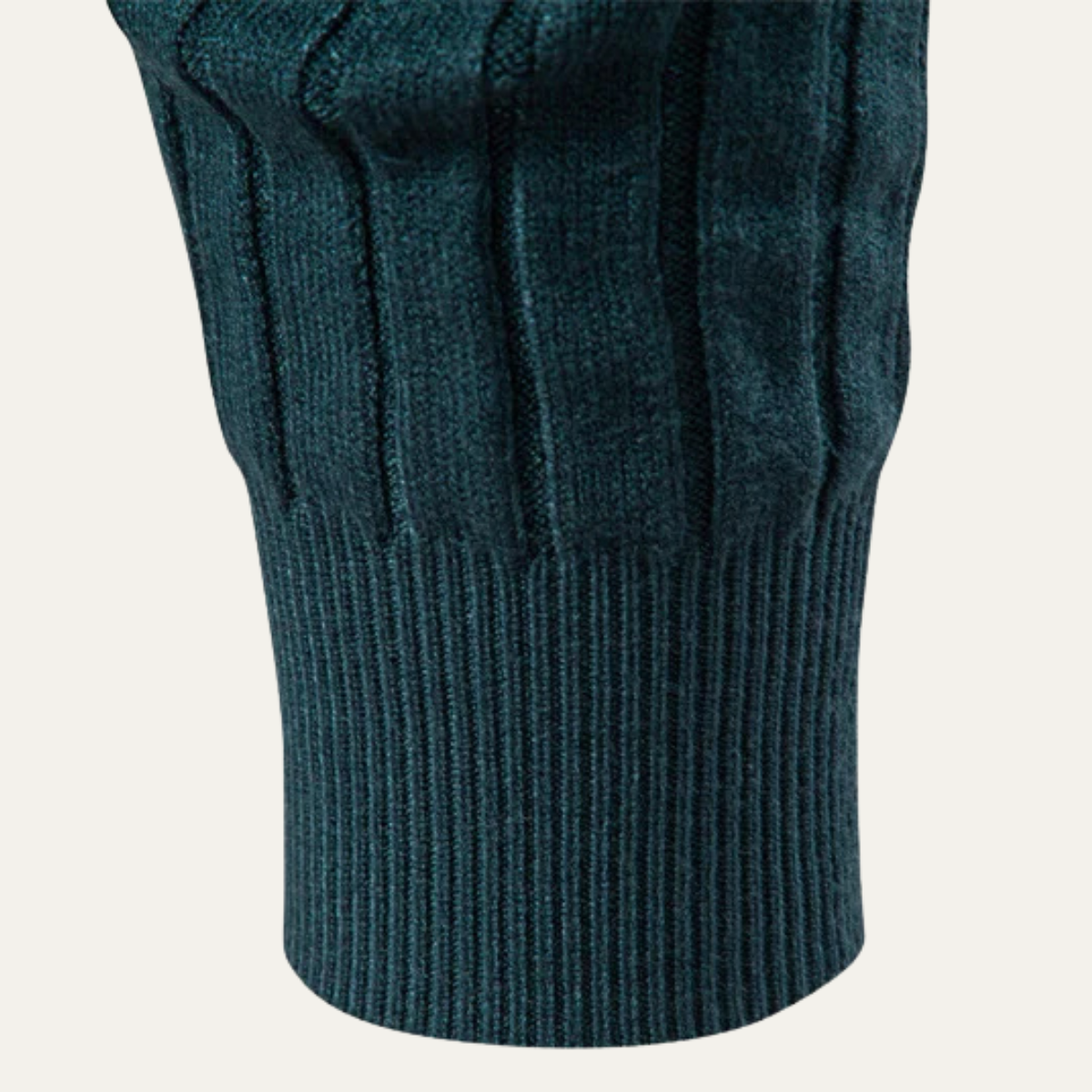 The Minori Men’s Premium Knit Ribbed Turtle Neck Jumper