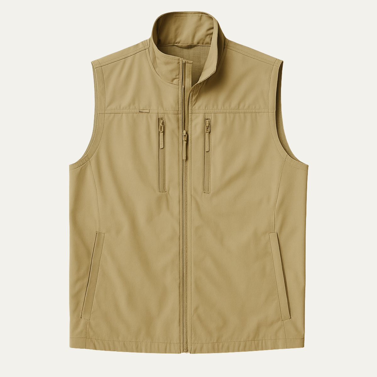 The Glasgow Men's Outdoor Gilet - Modern Sleeveless Jacket with Multiple Pockets