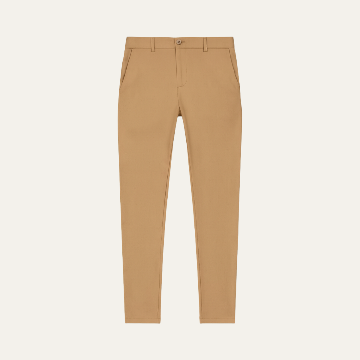 The Santorini Classic Chino Trousers For Men - Brown