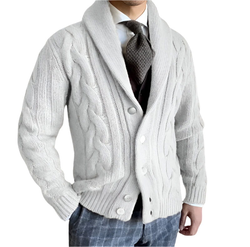 The Kensington Knitted Cardigan-The British Gentlemen