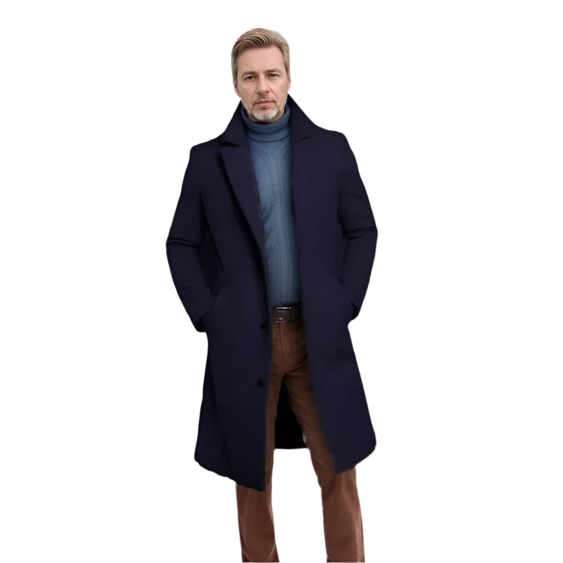 The Langley Mid-Length Coat-The British Gentlemen