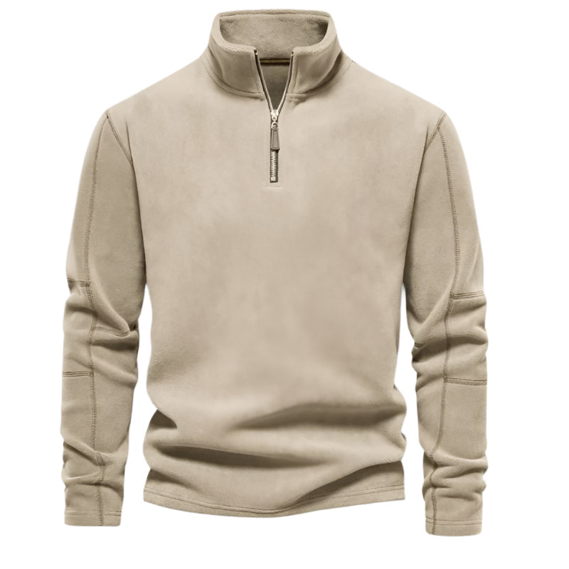 The St. Moritz Quarter Zip Jumper-The British Gentlemen