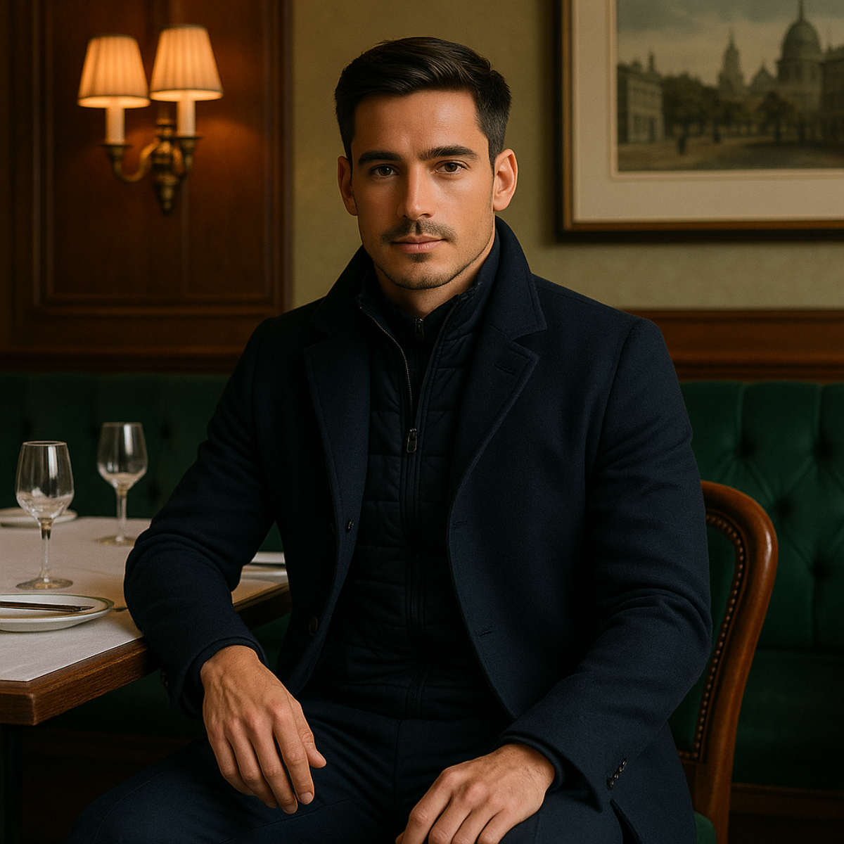 The Vienna Wool Coat – Men’s Classic Winter Overcoat