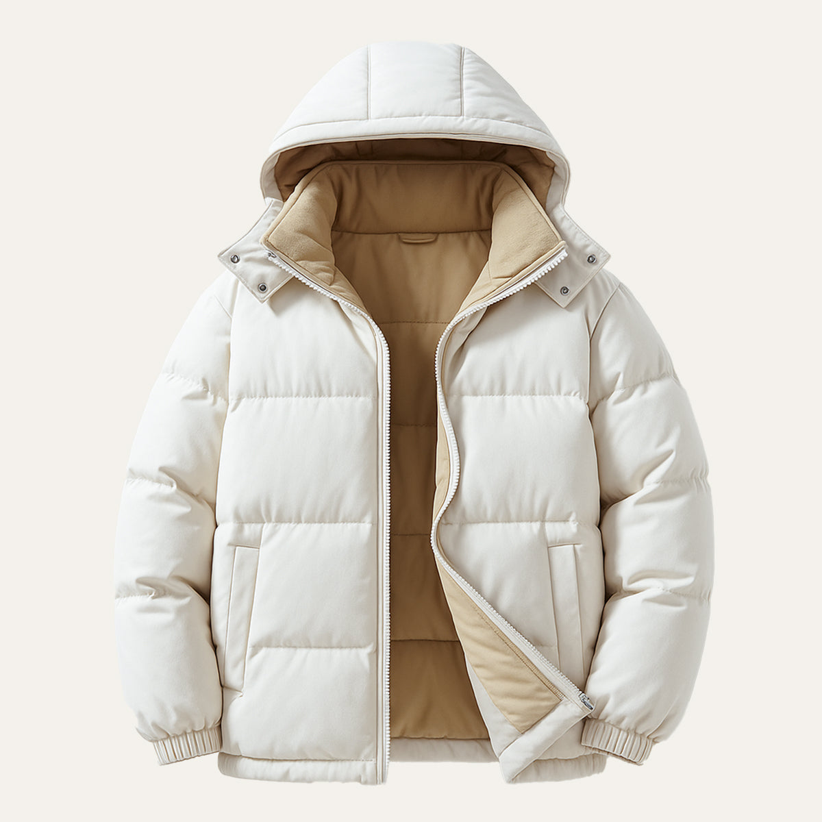 The Berlin Men's Hooded Puffer Jacket - Waterproof Down Parka