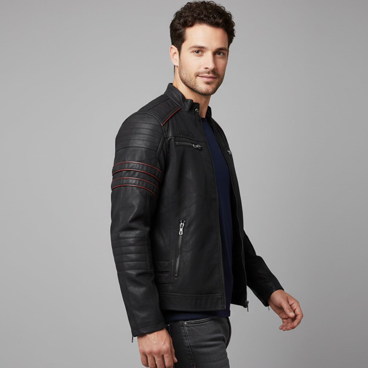 The Torino Leather Jacket For Men