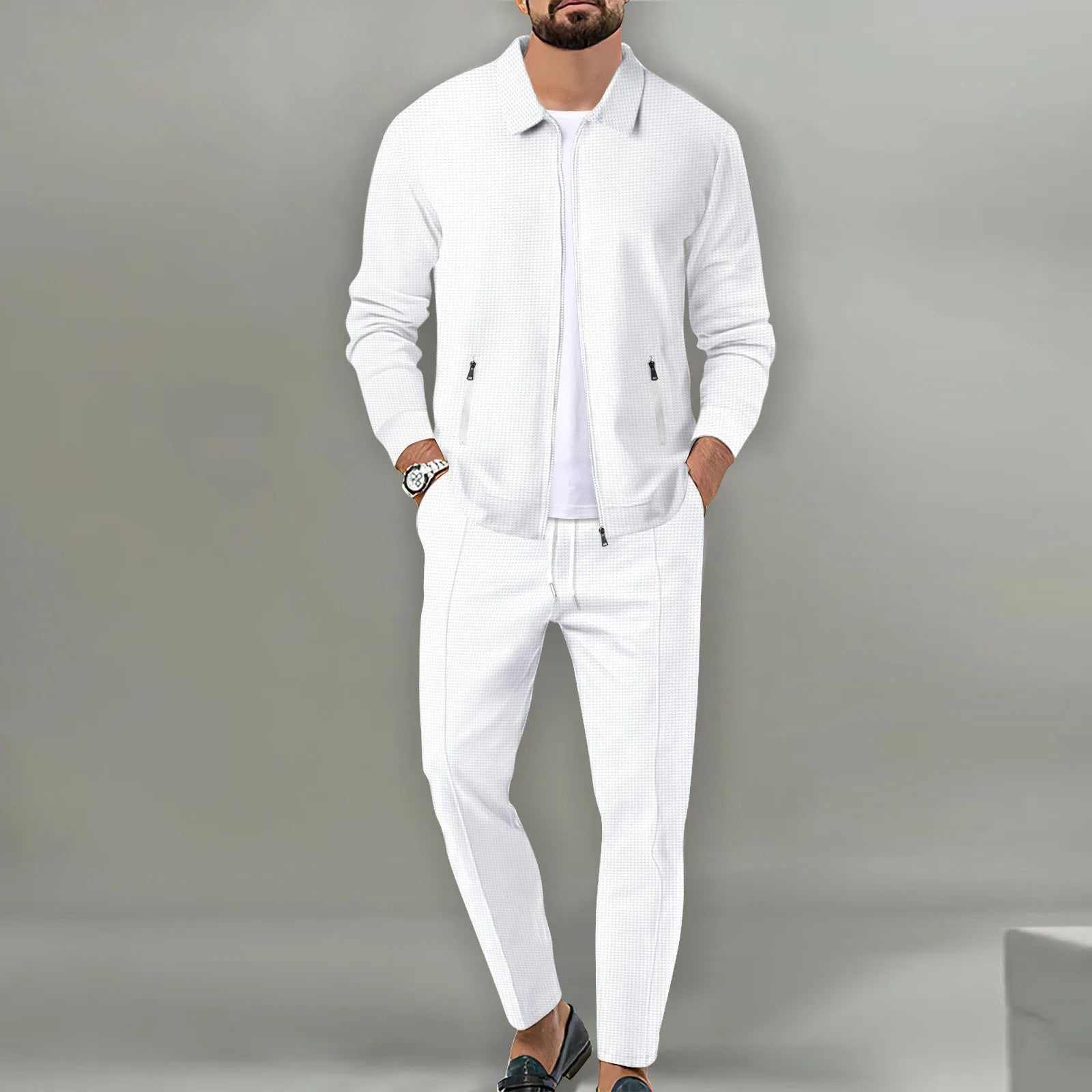 The Cornwall Linen Set – Summer Shirt & Trousers for Men