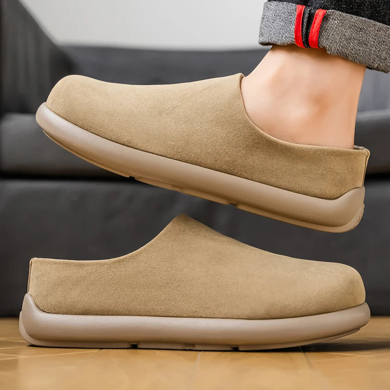 The Newcastle Men's Comfortable House Shoes Clog Slippers