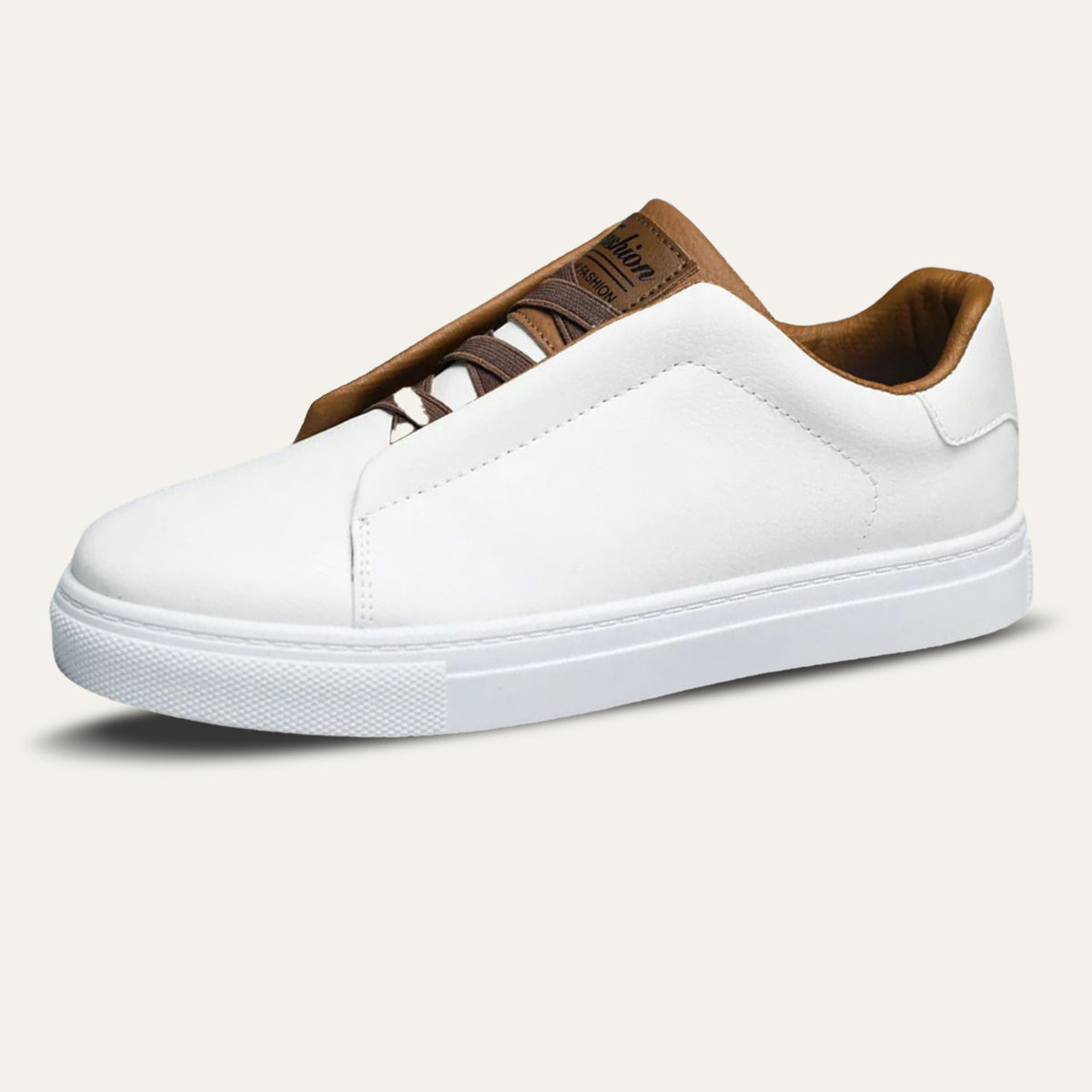 The Ashford Premium Leather Slip On Orthopedic Trainers for men