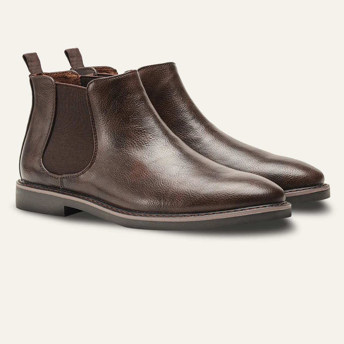 The Staffordshire Men's Classic Leather Chelsea Ankle Boots