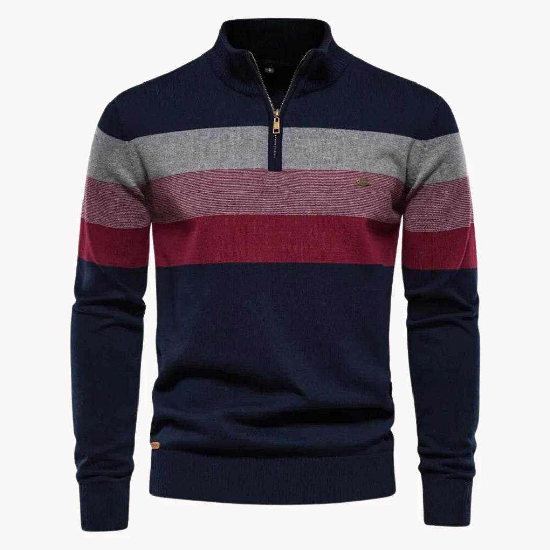 The Quebec Quarter Zip Jumper for Men