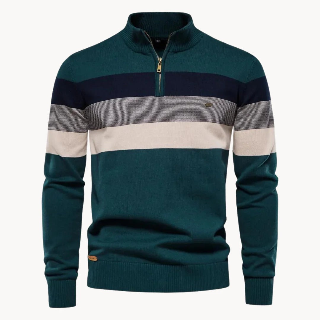 The Quebec Quarter Zip Jumper for Men