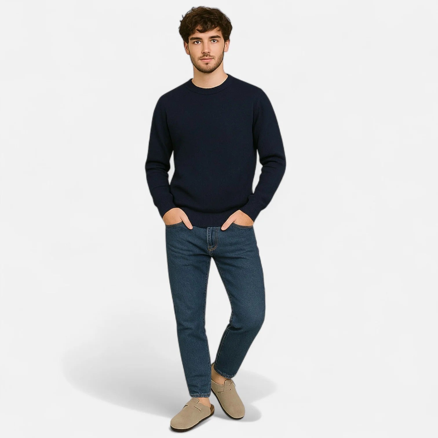 The Aristocrat Old Money Suede Moccasin Slipper