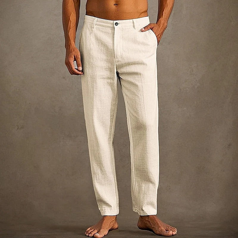 The Capri Linen Trousers for Men