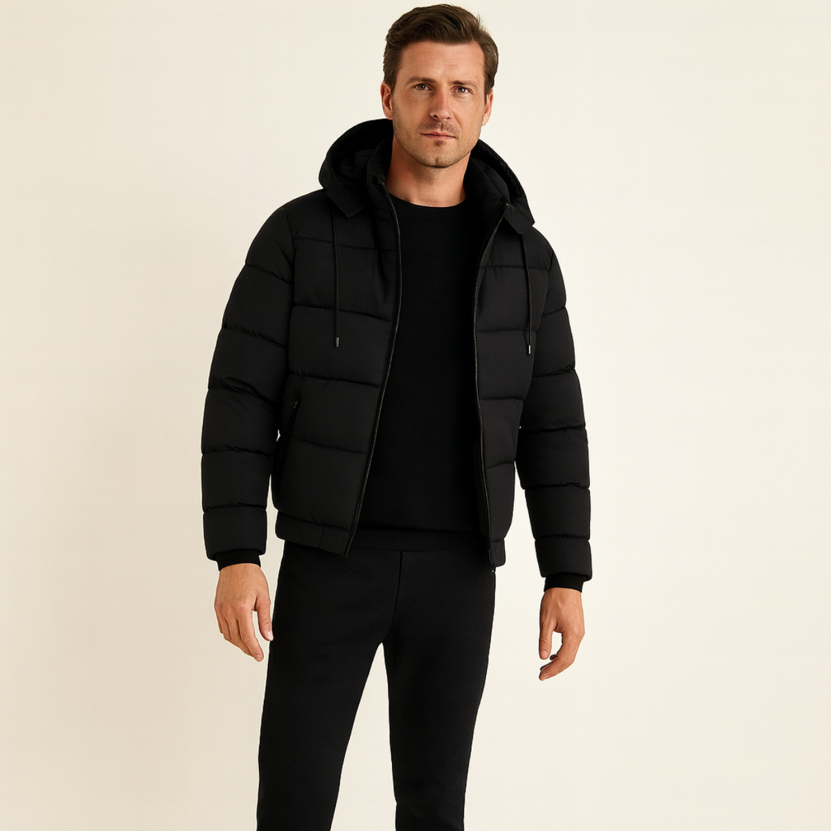 The St. Moritz Warm Elegant Puffer Jacket for Men - 2025 Limited Edition