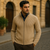 The Windsor Knitted Zip Up Cardigan