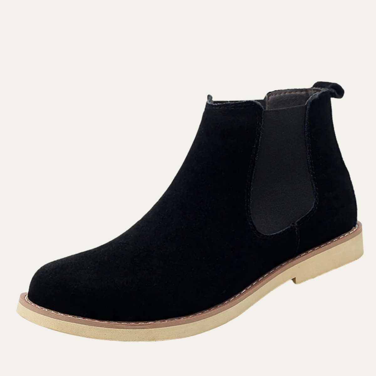 The Monaco Men’s Vintage Suede Zip Ankle Chelsea Boots