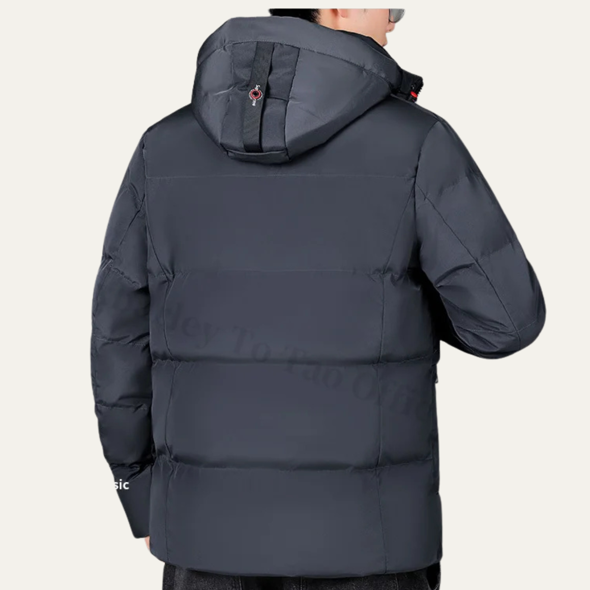 The Stirling Men’s Men’s Thick Warm Hooded Puffer Jacket