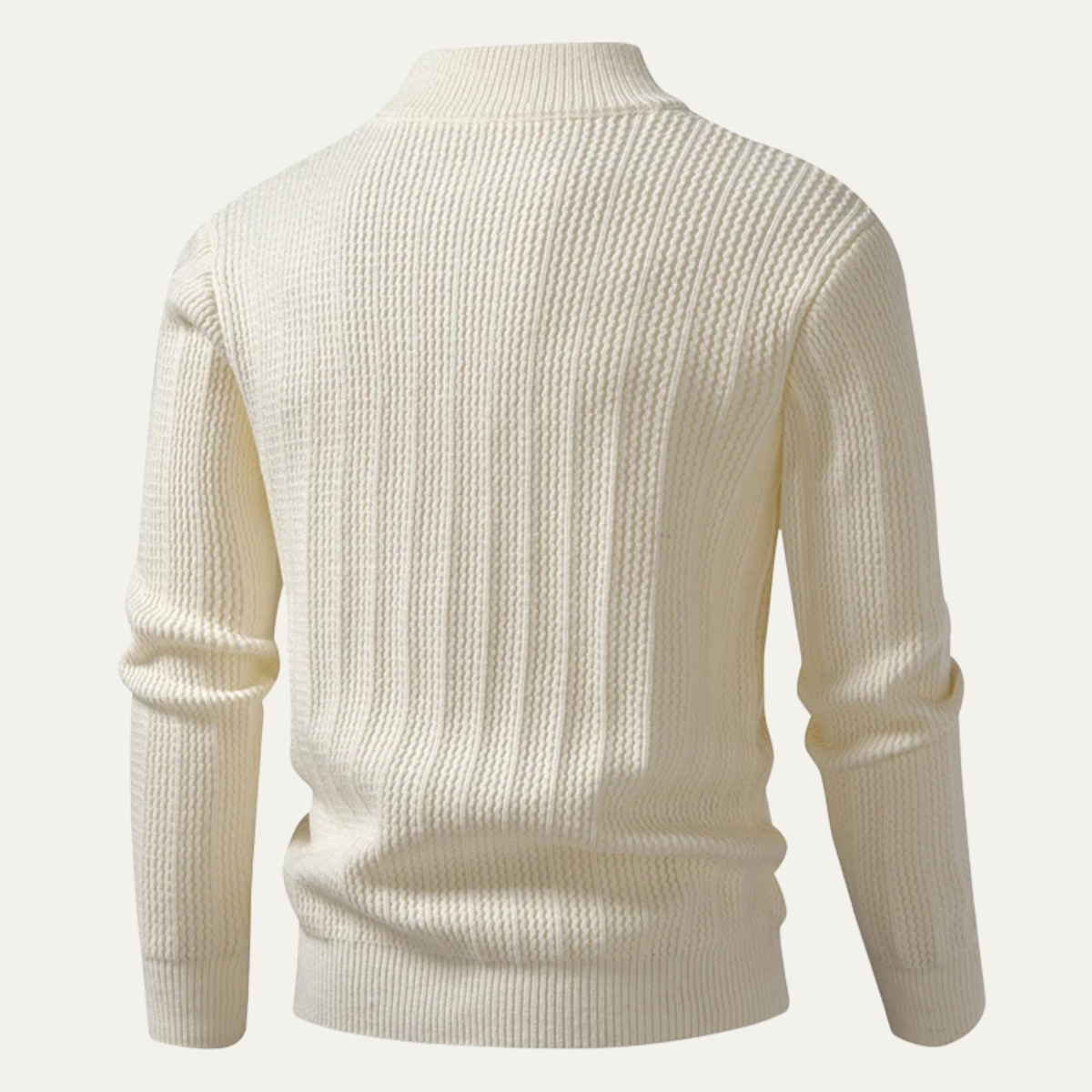 The Cavallino Men's Half Zip Knitted Winter Jumper
