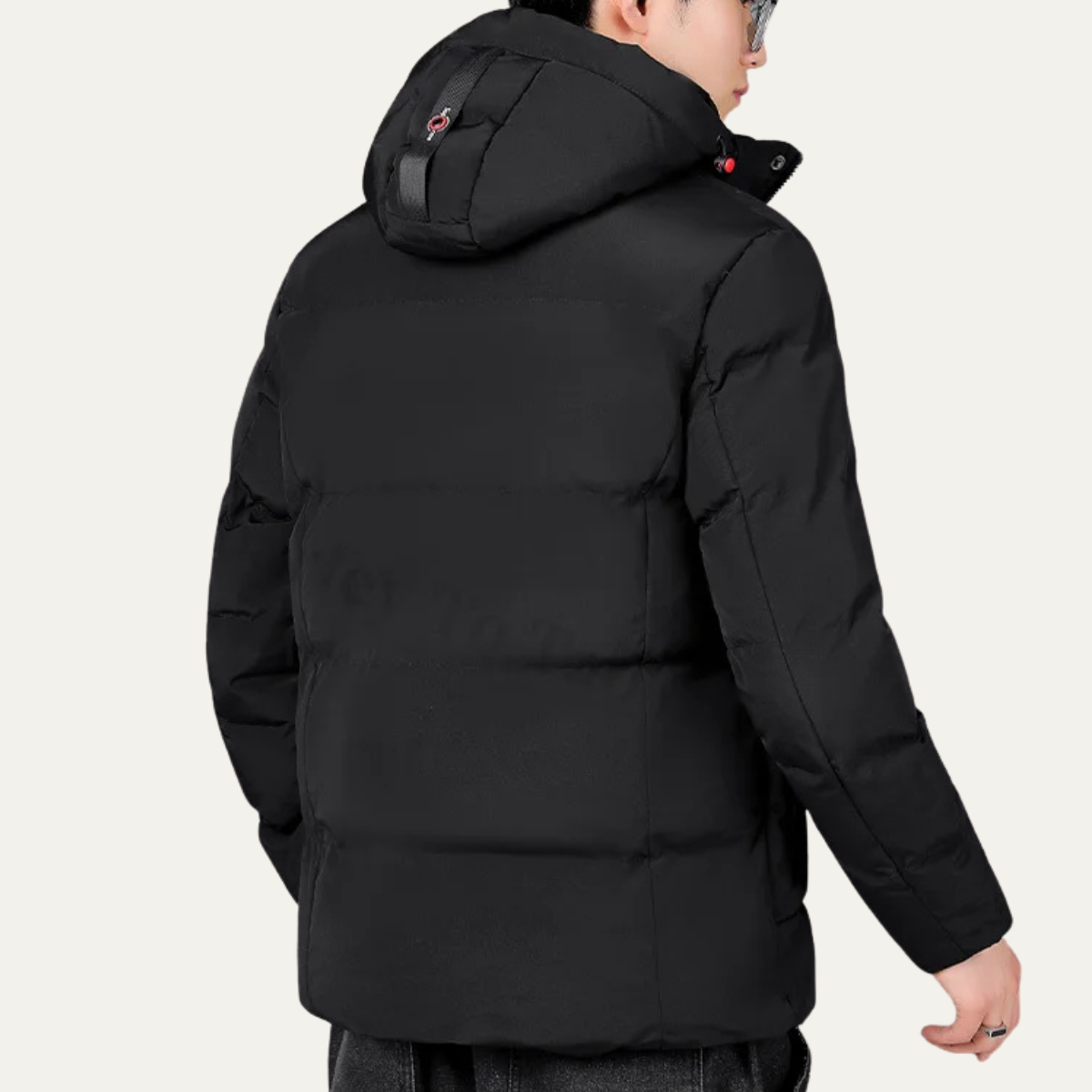 The Stirling Men’s Men’s Thick Warm Hooded Puffer Jacket