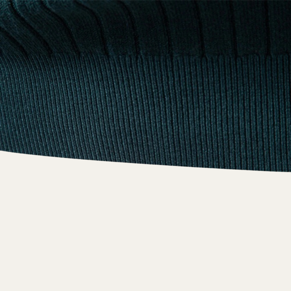 The Broadway Men’s Ribbed Turtleneck Winter Knit Jumper