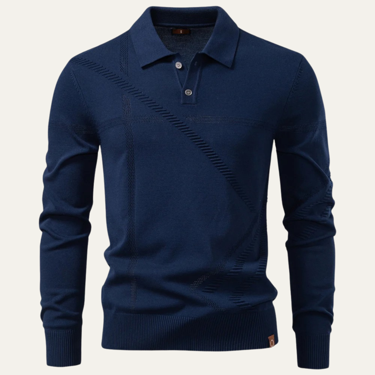 The Battersea Men's Lightweight Knit Polo Jumper