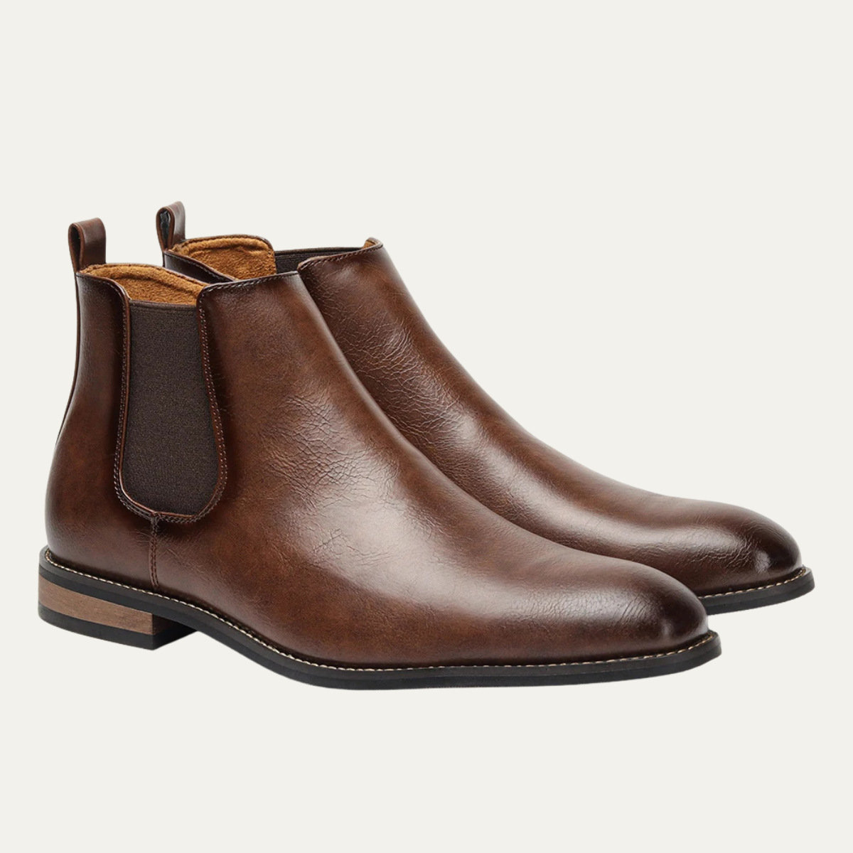 The Surrey Hills Men’s Leather Slip On Ankle Chelsea Boots